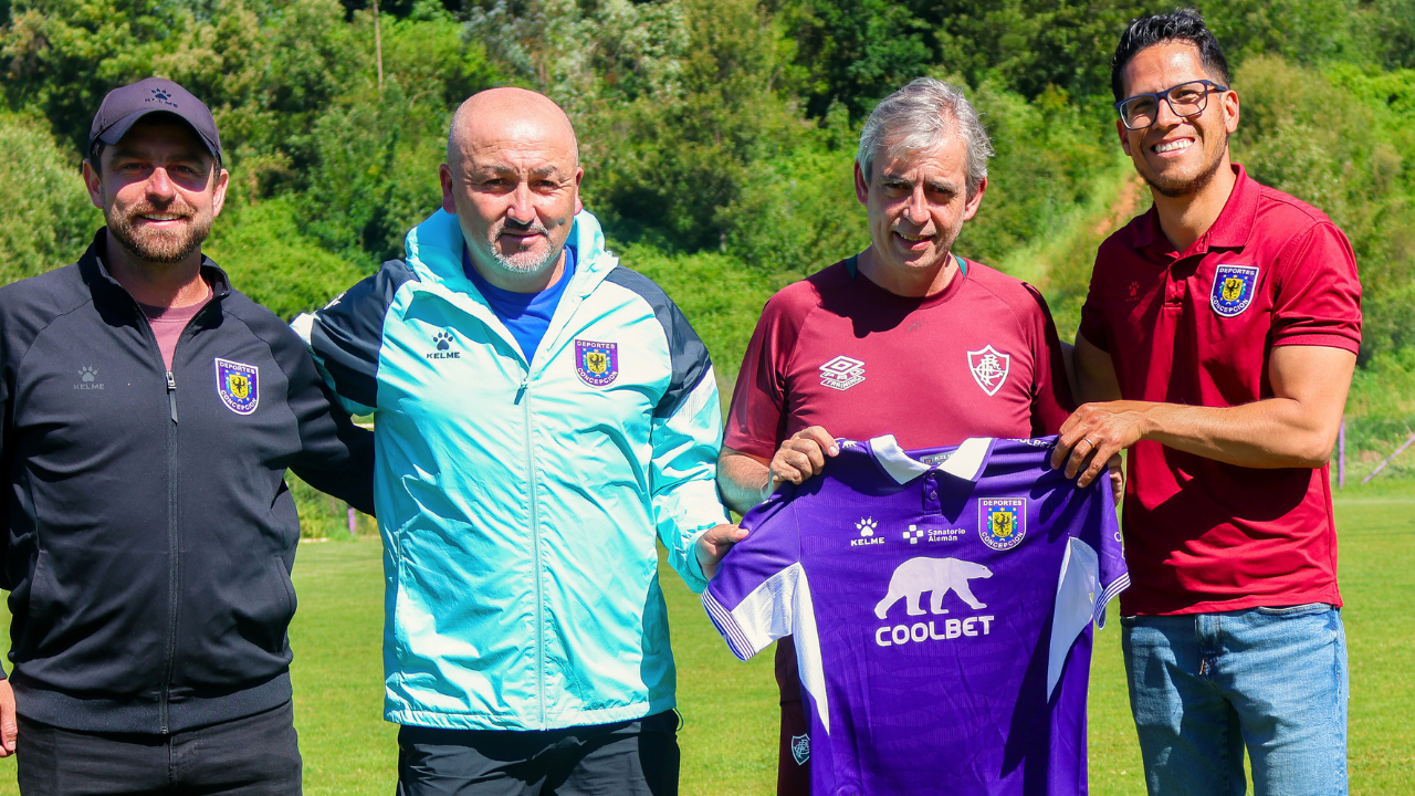 EL CONCE Y FLUMINENSE EXPLORAN IDEAS SOBRE FÚTBOL FORMATIVO