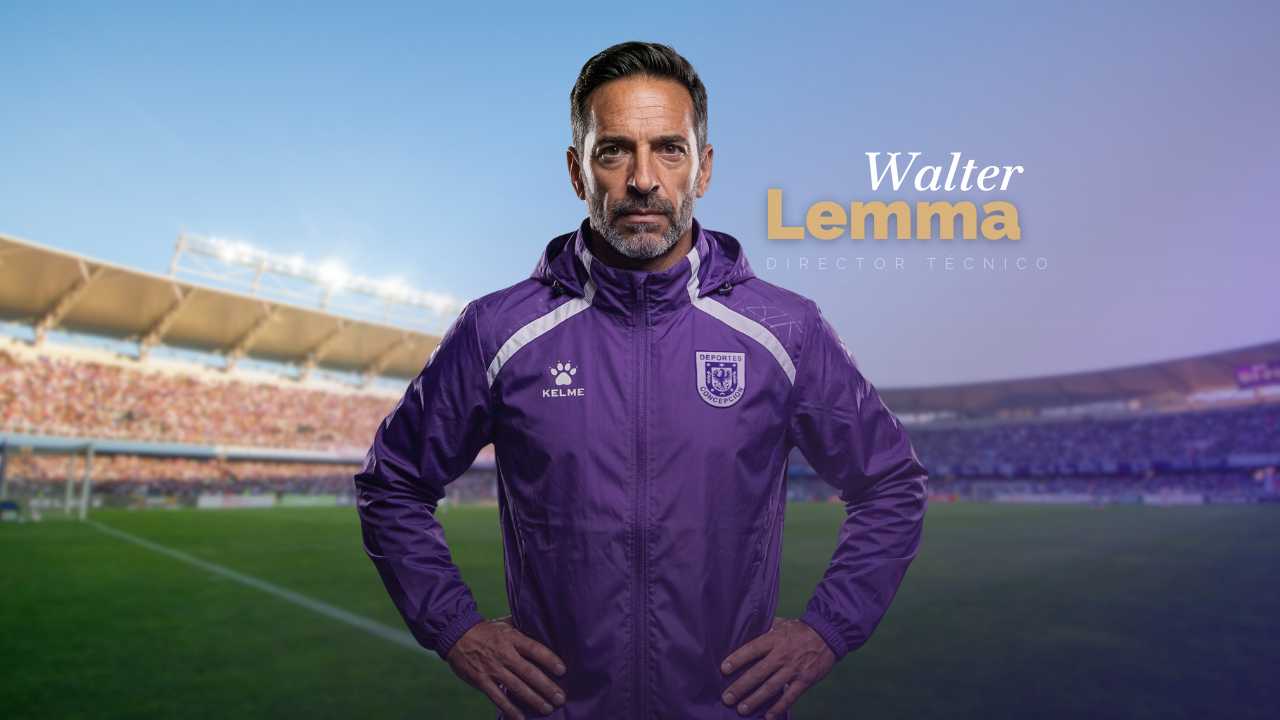 WALTER LEMMA ES EL NUEVO DIRECTOR TÉCNICO DE DEPORTES CONCEPCIÓN