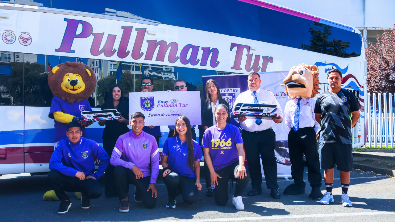 EL CONCE Y PULLMAN TUR SELLAN ALIANZA CON IDENTIDAD REGIONAL