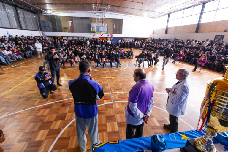 VISITAMOS A 2 MIL JÓVENES DEL LICEO JORGE SÁNCHEZ UGARTE