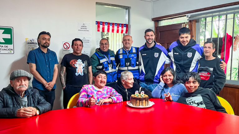 LEONES VISITARON EL ALBERGUE MUNICIPAL DE CONCEPCIÓN